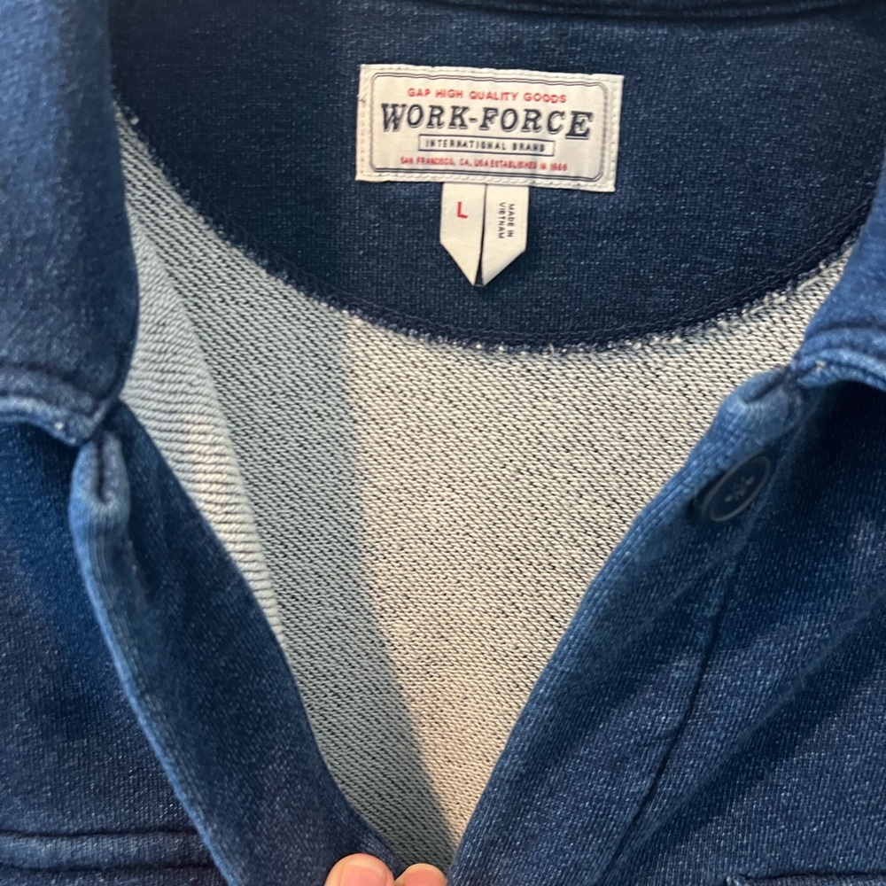 Gap Workforce (Re-Issue) Shacket. Perfect Conditi… - image 3